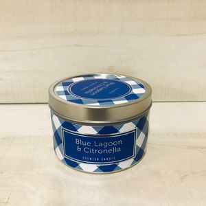 9oz Jar 2-Wick Americana Citronella Blue Lagoon Candle - Sun Squad™